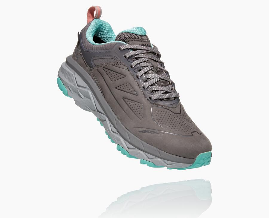 Hoka One One Challenger Låga Gore-Tex Trailskor Dam - Grå - ZGJPI-6405